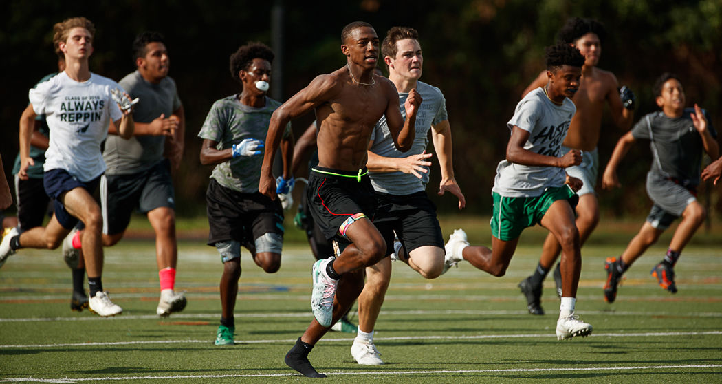 Wakefield football practice 7